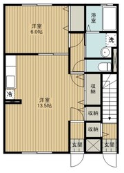 ブローテ川越IIの物件間取画像